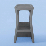 Tabouret haut intérieur/extérieur Karla - Sokoa - Anthracite_2