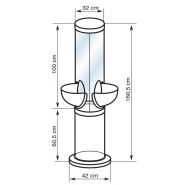 Totem - p&p - 160,5 cm de hauteur - distri371_2