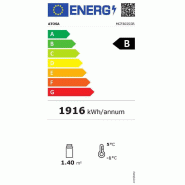 Armoire réfrigérée vitrée positive 2 portes 1240L MCF8605GR Atosa_2