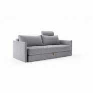 Canapé convertible TRIPI Twist Granite - Ouverture assistée - Lit 150x200 cm - Innovation Living_2