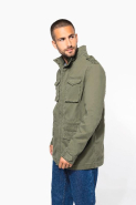 Veste safari homme - Réf: K6164 - 100% coton, coupe droite et construction twill - Marque Kariban_2