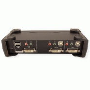 Aten cs1762a switch kvm dvi, usb, audio, hub usb, 2 ports_2