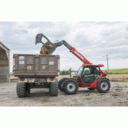 Godet multifonctions - CBG 2450 MS/MLT845 - Manitou - Joues démontables et lame d'usure renforcée_2
