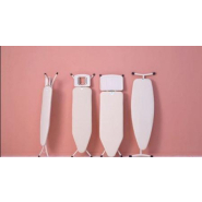 Housse de table à repasser Brabantia taille D en coton avec couche de mousse 2mm - Ecru_2