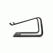 Port Designs 901103 Support de livres Supports de Laptop Aluminium, Noir 39,6 cm (15.6