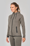 Veste à capuche performance femme - Réf: PA359 - matière ultra confortable et finition thermosoudée_2