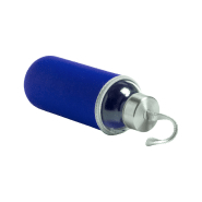 Gourde de sport en verre - 420 ml - Néoprène rouge avec dragonne_2