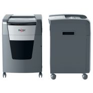 Destructeur de papier professionnel Rexel Momentum Extra XP418+ - coupe croisée P-4 - capacité 18 feuilles - dimensions 445 x 675 x 479 - 2021418XEU_2