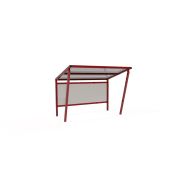 Abris vélo en acier inoxydable ou peint - Référence ABRV03 - Design haute qualité_2