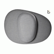 Grand canapé d'accueil Sisters - Softline - Felt Rose tendre 642_2