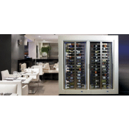 Vitrines à vins modulaires pour exposition et conservation - Large gamme de combinaisons et finitions_2