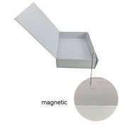 Couleur blanche se pliante de papier plate de boîte-cadeau pour l'emballage de tenue de plage de bikini d'habillement - printedpaper-bags - 35*23.5*7_2