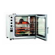 Four mixte à vapeur professionnel à hotte aspirante et affichage led - silverstream 7111m réf. 116728 bartscher_2