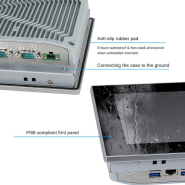 Panel PC industriel fanless 10,1 pouces - Supervision, HMI, automatisation - EVI-C010WAC_2