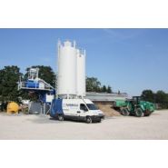 Système Euromix 100 pour bétonnage avec gâchées de 2 500 litres