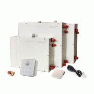 [12 kW] Générateur de vapeur Desineo pour hammam - usage professionnel ou domestique - vidange automatique - cuve inox - pour espaces de 12 à 16 m3_2