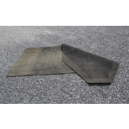 Tapis de sol en caoutchouc pour van 2 places - Patrick Remorques - Épaisseur 8 mm - 152x315 cm_2