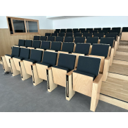 Fauteuil TH100 - Assise relevable automatiquement - Accoudoir commun - Conforme AM 18 / EN 1021_2