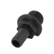 Raccord annelé - Droit - M 3/4