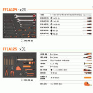Servante d'atelier BAHCO 7 tiroirs - noir - 216 outils - plateau robuste et verrouillage sécurisé_2