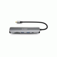 Urban Factory MHC45UF station d'accueil Avec fil USB 3.2 Gen 1 (3.1 Gen 1) Type-C Gris_2