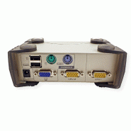 Aten cs82u switch kvm vga, ps/2+usb, 2 ports_2
