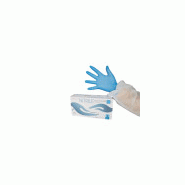 GANTS NITRILE BLEUS non poudres usage unique boite de 100 mediprotec (isognb321)_2