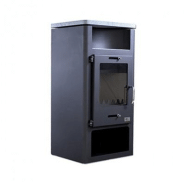 Les Gets - Poêle à bois en pierre ollaire - GF Flam - Puissance 9 kW - Surface de chauffe 150 m²_2