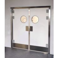 Porte résistante aux chocs pour halls de stockage industriels