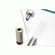 ROLINE Support en verre pour écran, forme rectangulaire, réglable en hauteur_2