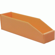 Bac à bec plastique alvéolaire orange - 761507 – 380 x 180 x 105 cm_2