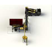 Centrale à béton mobile, compacte, transportable et rapide à installer - Minimix-30 Fabo_3
