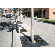 Grille d'arbre en acier - traitement Ferrus - Taulat A27A - résistance à la corrosion_2