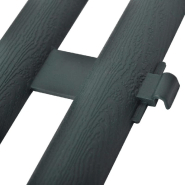 Vidaxl bordures de pelouse 17 pcs 10 m vert 41229_2