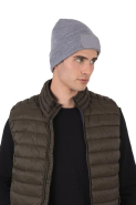 Bonnet recyclé avec patch personnalisable - Doublure Thinsulate - Réf: KP891_2