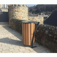 Corbeille OKOUME 120 Litres stratifié compact_2