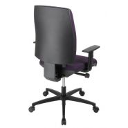 Jobi - Fauteuil ergonomique de bureau pivotant Sitis - Base en polyester avec dossier haut enveloppant_2