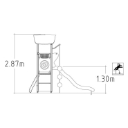 Structure multi- jeux 3 à 5 ans - Unimini Kolea - 8046948 - Hags_2