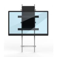 Système réglable en hauteur pour tableau - Support fixe ou mobile pour écran interactif jusqu'à 85 pouces - Technologie brevetée_2