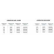 Vestiaires compacts TASK - Demi-cases - 2 portes par colonne - Largeur 30 ou 40 cm_2