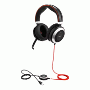 Jabra Evolve 80 Casque Avec fil Arceau Bureau/Centre d'appels Bluetooth Noir_2