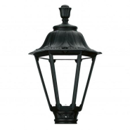 Luminaire extérieur DOPO - Indura Medium 6 - IP55 - E27 - 42W - Noir_2