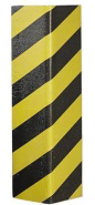 Mousse de protection murale - Plusieurs modèles disponibles - Coloris jaune/noir et rouge/blanc - Fixation par double face_2