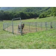 Barrière agricole en acier carbone étiré galvanisé à chaud - GEC 400/180 4m x 1,8m - 7 traverses_2