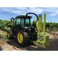 Effeuilleuse 1 ½ rang - ETS Colard - pour vignes larges et vignobles étroits, réversible et adaptable_2