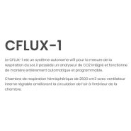 Analyseur de respiration du sol CFLUX-1 PP Systems - CO2 et H2O avec système autonome wifi_2