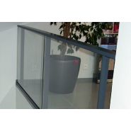 FERIA Pure Line - Garde-corps en aluminium transparent avec panneaux de verre - Modularité et sécurité_2