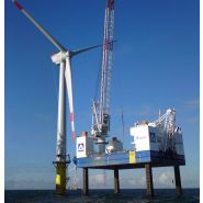 BOS 7500 - Grue portuaire offshore Liebherr - Capacité de levage max 300t - Portée max 84m_2