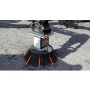 Brosse à désherber Attec - Respectueuse de l'environnement - Pour trottoirs, caniveaux, routes et parkings_2