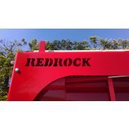 Remorque à grains Redrock avec cône de 150 mm pour un vidage efficace
